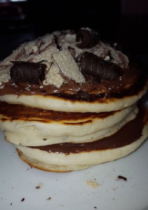 Φωτογραφία της συνταγής Pancakes φουσκωτά και αφράτα!!!