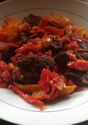 Foto resep Dendeng balado khas ranah minang
