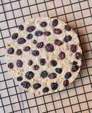 Mega galleta saludable de mantequilla de maní y avena sin azúcares ni edulcorantes ni harina