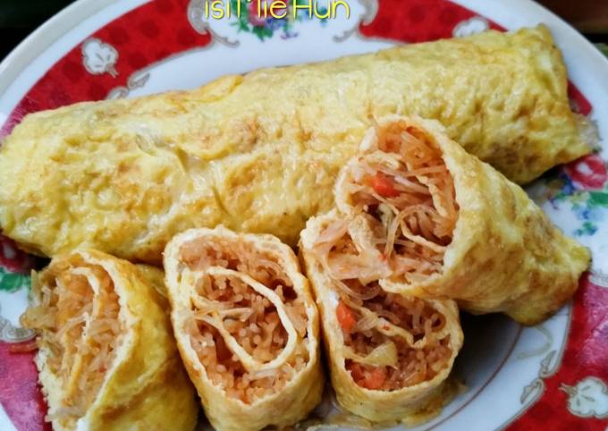 Resep Telur Gulung Isi Mie Hun Oleh Halimatussadiyah Cookpad