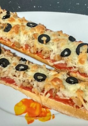 Una foto de Bocapizza de atún