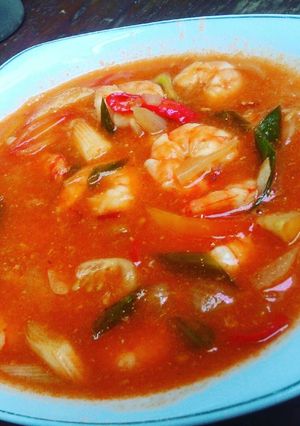 Foto resep Udang asam manis