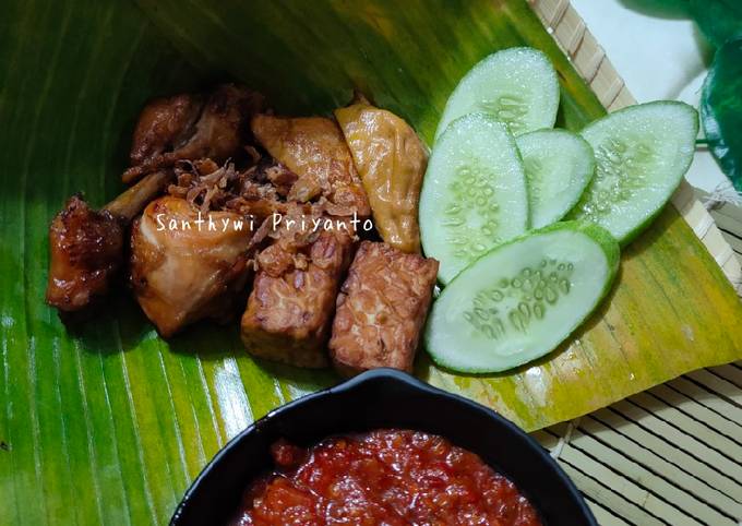 Resep 201. Ayam Bacem Sambal Goreng Anti Gagal