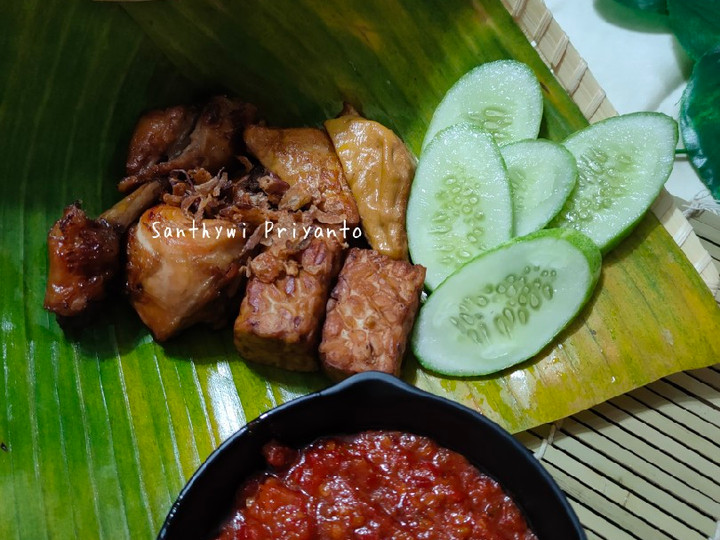 Resep 201. Ayam Bacem Sambal Goreng Anti Gagal