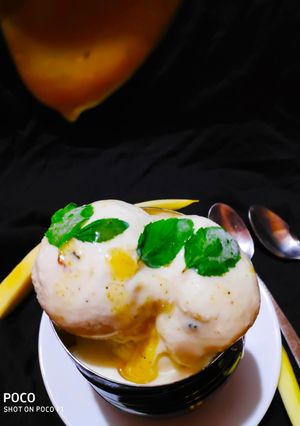 A picture of Aam pudina panna ice cream.