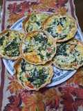 Tarteletas de espinacas