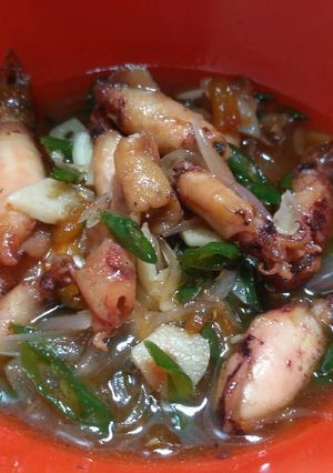 Foto resep Cumi asin Saus Tiram