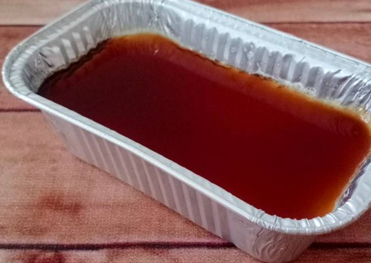 Milky Puding with Brown Sugar Sauce