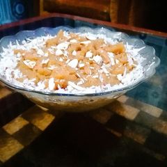 A picture of All in one Halwa(Bason, andy, suji, orr milk halwa).