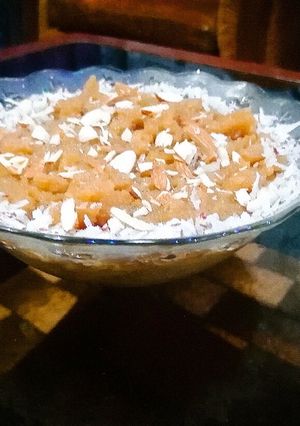 A picture of All in one Halwa(Bason, andy, suji, orr milk halwa).