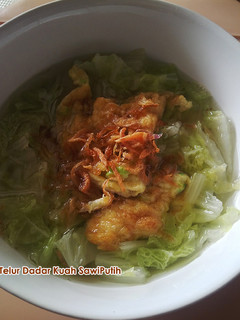 Foto resep Telur Dadar Kuah Sawi Putih