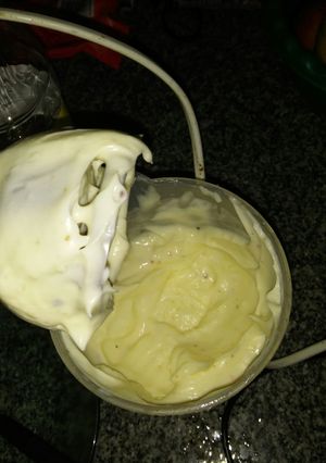 Una foto de Mayonesa casera