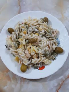 عکسی از دستور سالاد ماکارانی