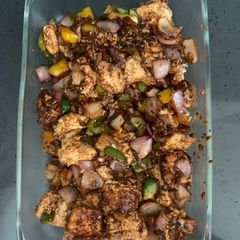 A picture of Chilli paneer.