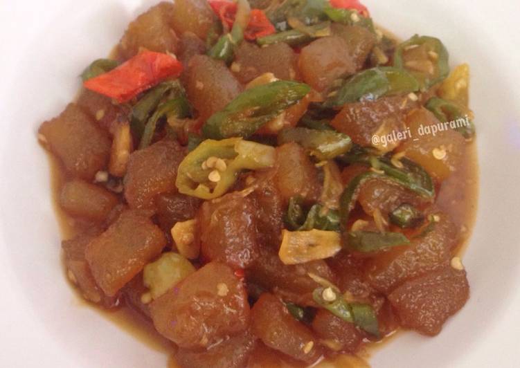 Recipe: Tasty Kikil Pedas Cabe Ijo