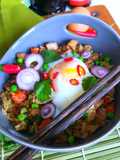 Riz sauté, Fried rice, Khao pad, Bay tcha