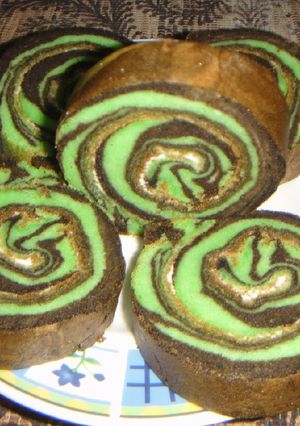Foto resep Bolu gulung pandan