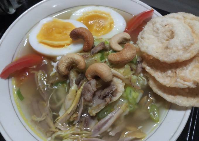 Cara Gampang Membuat Soto Ayam Kampung Jogja ala Honey yang Bikin Ngiler