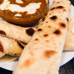 A picture of Dad’s Chapattis.