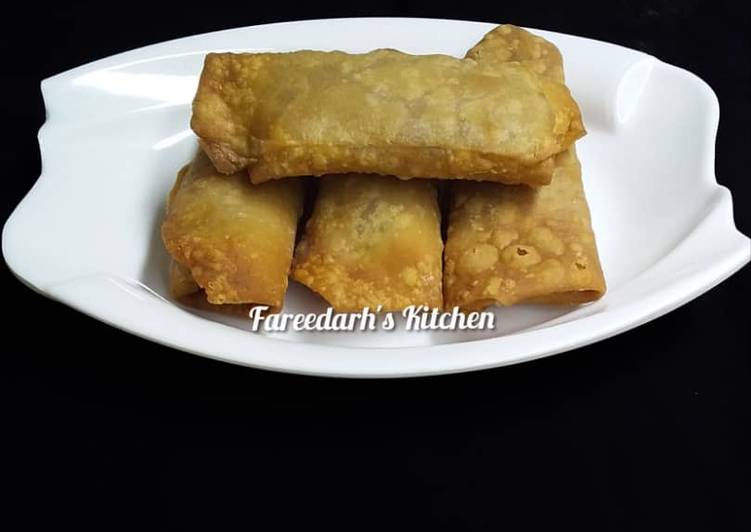 Recipe of Tasty Spring roll | So Tasty Food Recipe From My Kitchen