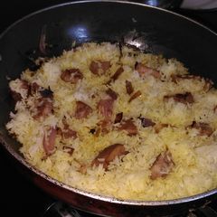 A picture of Kathal Biryani.