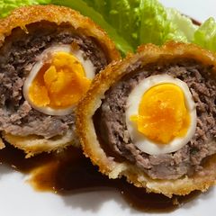 A picture of Banquet Scotch Egg.