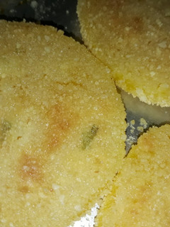 Una foto de Milanesas de calabaza cremosas sin gluten VEGETARIANAS o VEGAN
