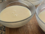 Crema de vainilla light