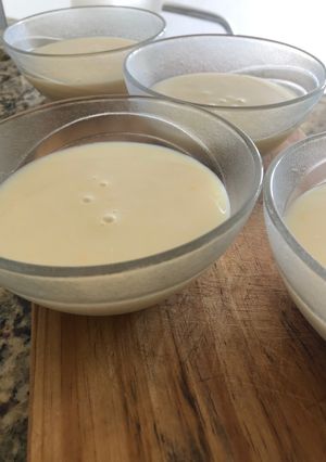 Una foto de Crema de vainilla light