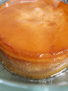 Una foto de Flan de coco
