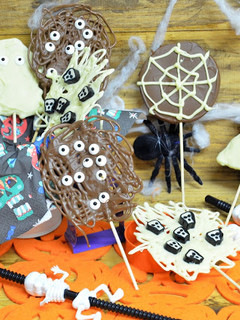 Una foto de Piruletas para Halloween
