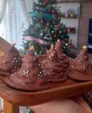 Merengue chocolatado navideño 🎄