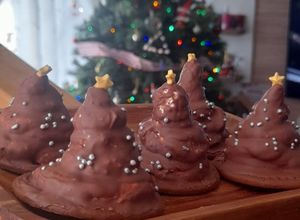 Una foto de Merengue chocolatado navideño 🎄