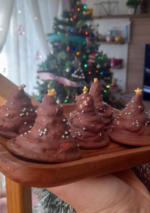 Una foto de Merengue chocolatado navideño 🎄