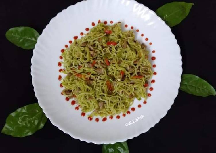 Recipe of Homemade Chatpattay Noodles