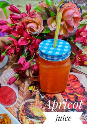A picture of Apricot juice.