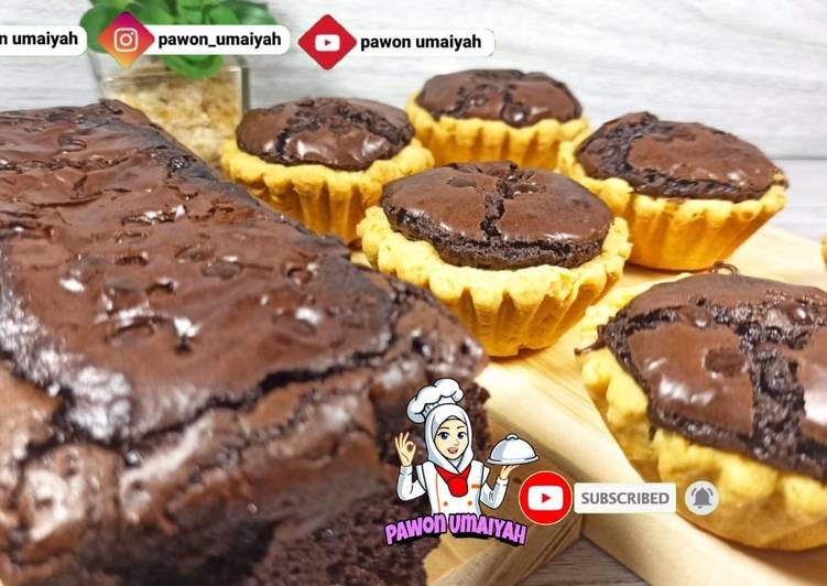 BROWNIES PIE OTANG shiny crust anti gagal