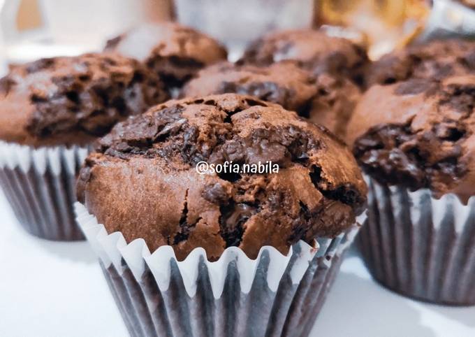 18. Muffin Coklat Simple