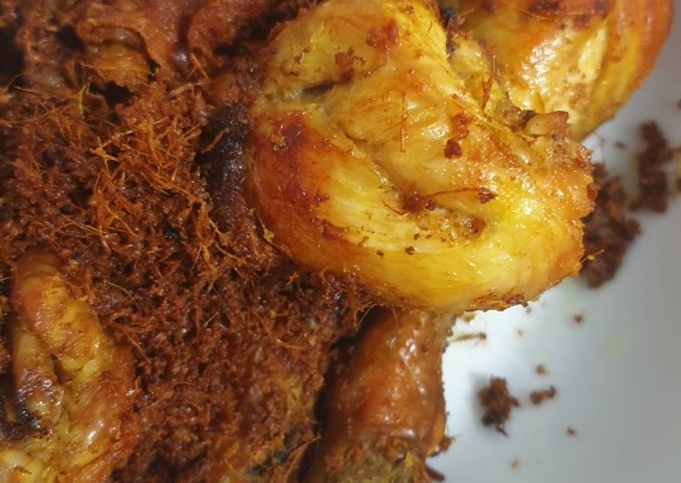 Ayam bumbu / ayam goreng lengkuas