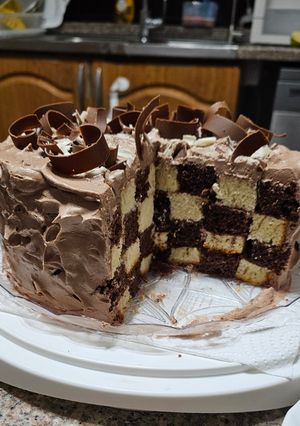 صورة لوصفة كيكة الشطرنج 🍰🍰🍰