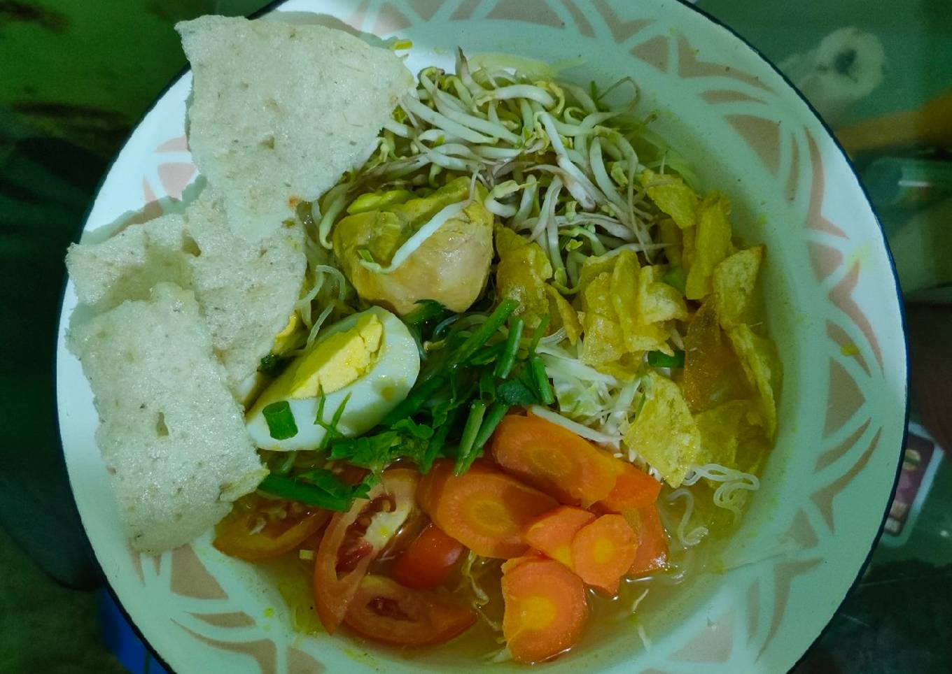 Sup ayam kuah kuning