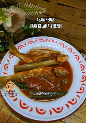 Gambar 15:9:26 - Asam pedas ikan gelama & bendi