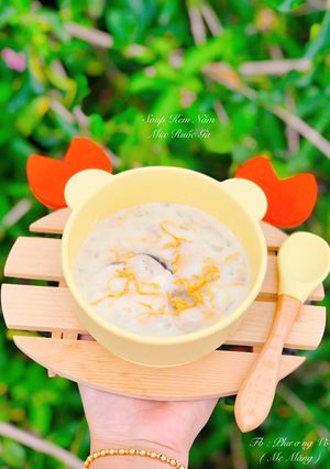 Hình của món Soup Gà Kem Nấm (Ăn Dặm).