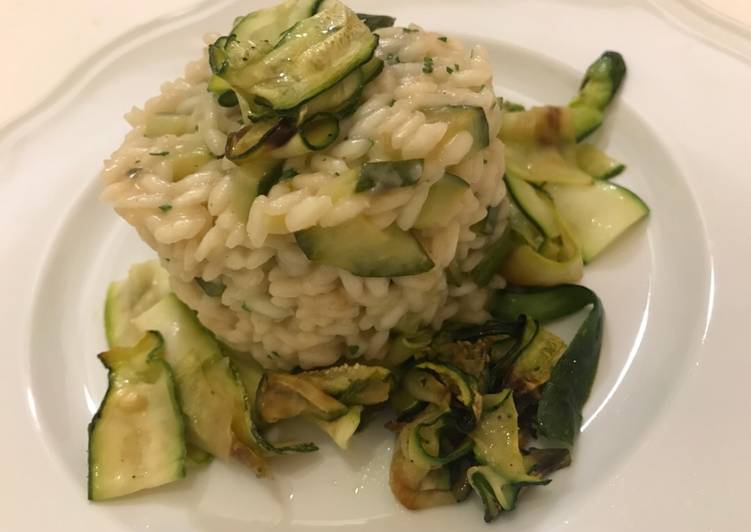Risotto con zucchine