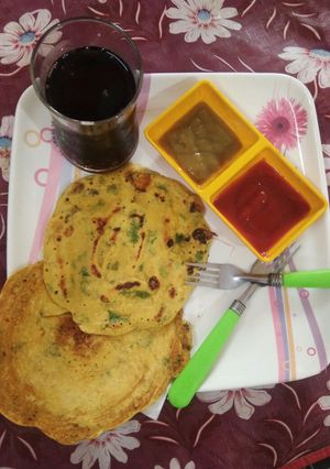 बेसन पूडा़ (Besan puda recipe in hindi) रेसिपी मुख्य फोटो
