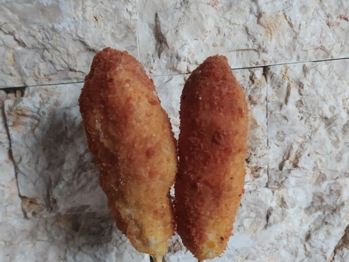 Anti Ribet, Membuat Corndog/hottang jumbo mudah dan kenyang Untuk Jualan