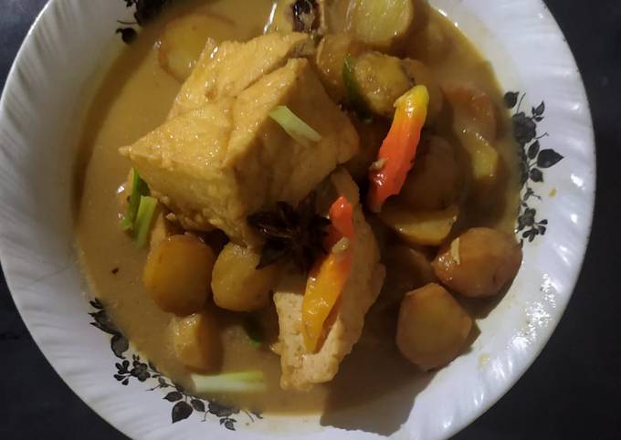 Semur Tahu Kentang