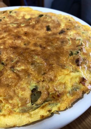 Una foto de Tortilla de espárragos