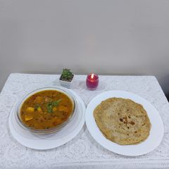 A picture of Green peas with Paneer.