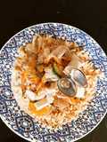 Mix de mariscos y verduras